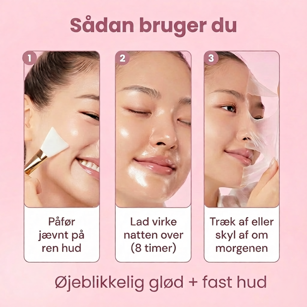 Collagen natmaske